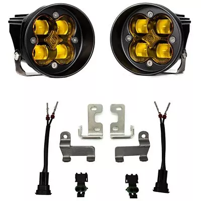 Baja Designs™ SAE Squadron-R Amber LED Fog Lights Kit For Tacoma 4Runner Tundra • $442.95