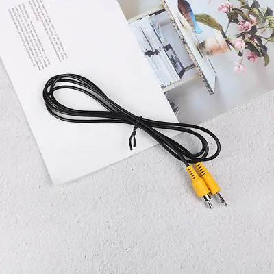 3.5mm 1/8  Mono Male Plug To Sing Rca Male Audio Video Cable Adapter Cord 1.-RZ • $7