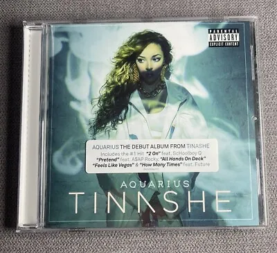 Tinashe - Aquarius CD HYPESTICKER 2014 RARE ScHoolboy Q / A$AP Rocky / Future • £14.99
