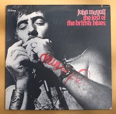 JOHN MAYALL ~ The Last Of The British Blues ~ SIGNED • $45