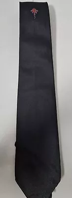 1960's Gieves London Vintage Tie. Union Jack Flag Kite On Grey Background • £11.99