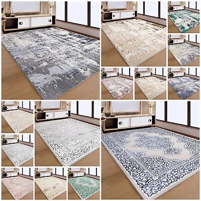 £16.99 • Buy Non Slip Large Area Rugs Hallway Runner Rug Living Room Carpet Bedroom Floor Mat