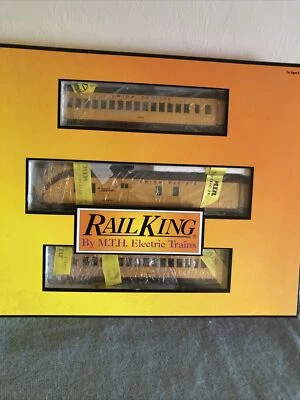 $234.56 • Buy MTH Rail King O Scale Union Pacific M10000 Diesel Passenger Set 30-2197-1