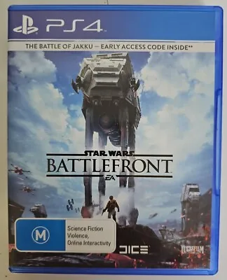 $12.95 • Buy ✅️ Star Wars Battlefront (PlayStation 4 PS4) FAST POSTAGE ✅️