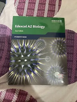 Edexcel A2 Biology Students Book • £6