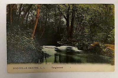 VTG Postcard Tanglewood Preserve Rockville Centre NY Long Island Nassau County • $11.99