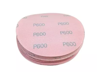 5  50 Pack 600 Grit Waterproof Hook And Loop Film Sanding Discs - Wet Sand Auto • $34.79