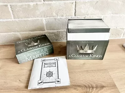 A Clash Of Kings Game Of Thrones George R.R.Martin 30 CD Audio Book With Map • £14.99