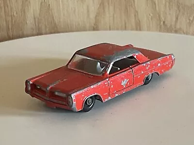 Pontiac GP Sport Coupe Vintage Matchbox Lesney Red NO 22  Made In England • $2.99