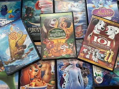 DVD Pick Your Movies Disney Pixar DreamWorks Family Combined Ship DVD Lot👨‍👩‍ • $3.99