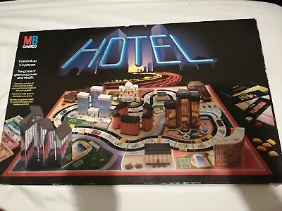 Vintage MB Hotel Board Game 1986 Boxed  • £120