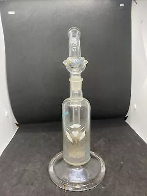 Liquid Sci Glass Bunbler Water Tube Hookah Bong 12” With Slide Scientific Glass • $100