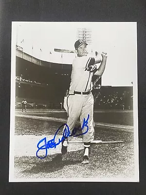 Joe Adcock Milwaukee Braves Signed Auto Autograph 8x10 Photo ~ COA • $4.95