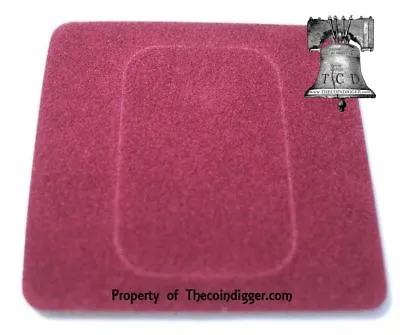 5 Air-tite Coin Holder Capsule Display Card Insert 1oz Silver Bar RED + Case • $15.90