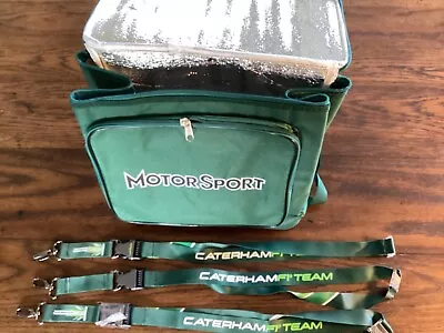 Motor Sport Branded Cool Bag + 3 Caterham F1 Lanyards • £15