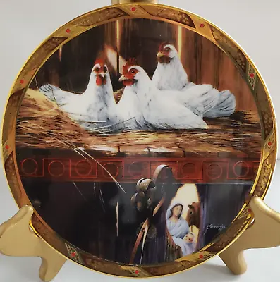 12 Days Of Christmas 3 French Hens Collector Plate Fountainhead Mario Fernandez • $20