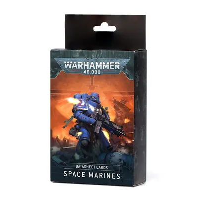 Space Marines Datasheet Cards | 10th Edition Warhammer 40000 • £25