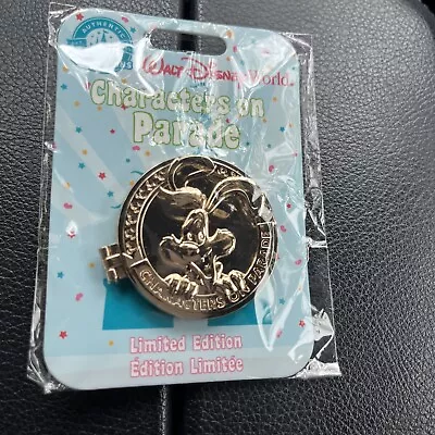 $7.99 • Buy Walt Disney World Characters On Parade Roger Rabbit Disney Hinged LE Pin WDW