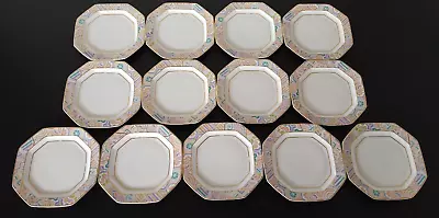 Arven Pierre Balmain Jammet Seignolles Limoges Bread Plates Set Of 13 France • £188.20