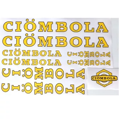 Ciombola Decals For Vintage Bicycle One Set Per Sale Choices • $58