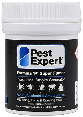 Flea Bomb Foggers For House Treatment Pest Expert Formula 'P' Supersize 1 X 11g • £8.95
