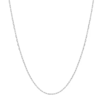 .95mm Anchor Chain Necklace Real Solid 14K All White Gold  • $112.19