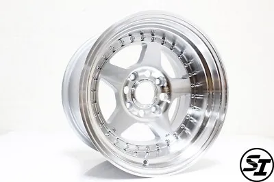 Rota Kyusha Wheels Polish 15x8 +0 4x114.3 For 240sx S13 Ae86 Datsun 280z 260z • $815