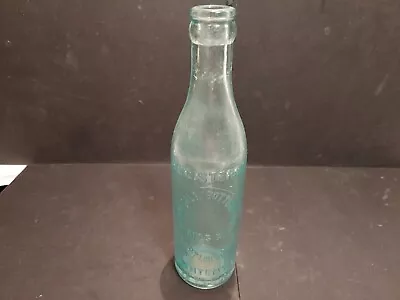 Antique Pre 1915 Straight Sided Coke-a-Cola Portland Maine Aqua Soda Bottle • $45