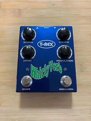 T-Rex Engineering Whirlyverb Reverb And Modulation Guitar Pedal • $69.99