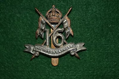 The 16th/5th The Queen's Royal Lancers Cap Badge • £22.20