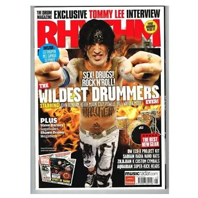 £3.95 • Buy Rhythm Magazine August 2009 Mbox2599 The Wildest Drummers Ever!  Tommy Lee