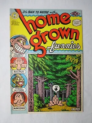 Robert Crumb Home Grown Funnies 1971 Second Printing USA Krupp Comics Work • £24.97
