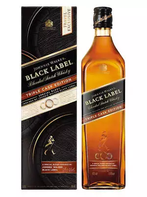 Johnnie Walker Black Label Triple Cask Edition Blended Scotch Whisky 1L • $124.99