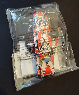 DC Wonderwoman Lanyard With Collectible Stickers • $10