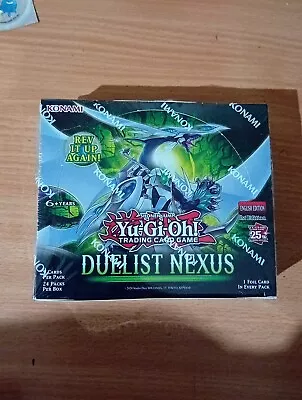 YuGiOh Duelist Nexus Sealed Booster Box Of 24 Packs - 1st Edition • £55