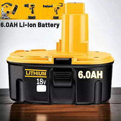 18V 6 AH Lithium-Ion Battery For Dewalt DC9096 DC9098 DC9099 DW9095 XRP Battery • $25.90