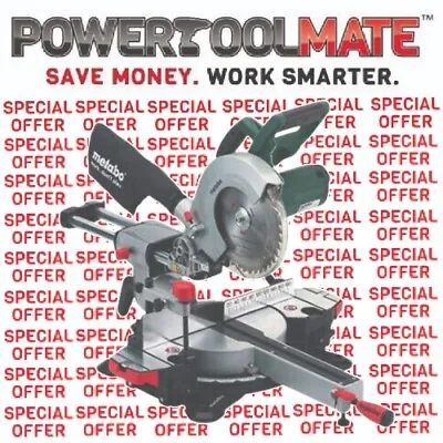 Metabo KGS216M 240v 216mm 1500w Laser Slide Compound Mitre Saw • £196.99