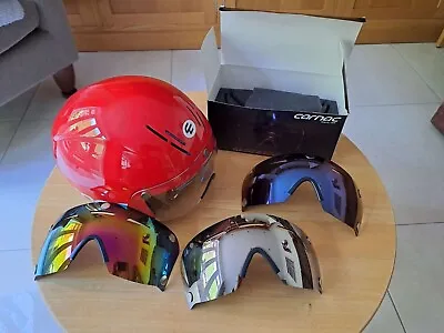 £25 • Buy Carnac Kronus Time Trial Helmet With Visors