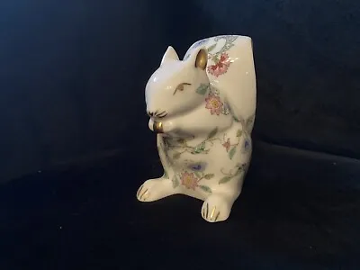 Minton Floral Squirrel Figure W/ Gold Hadden Hall Bone China Made In England • $39.99