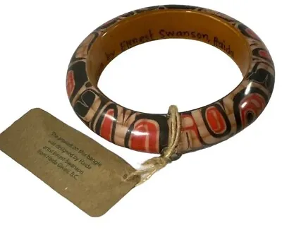 Ernest Swanson Haida Bangle Bracelet Artisan • $25.99