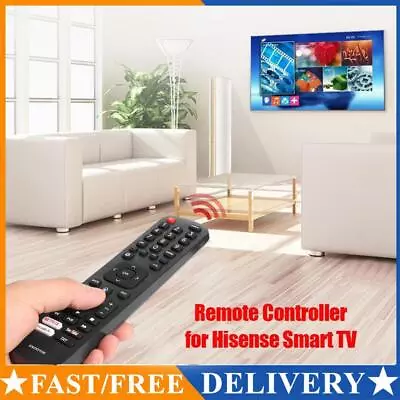 TV Remote Control Wireless Switch For Hisense 43K300UWTS 65M7000 EN2X27HS 4K • $14.29