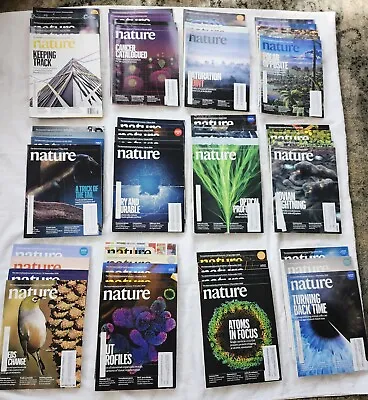 Nature Journal Magazine 2020 Issues Follow First Year Of COVID-19 Pandemic! • $4