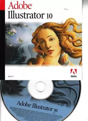 Illustrator 10 MAC CD Create Vector Graphics For Web Print Marketing Business! • $99.99