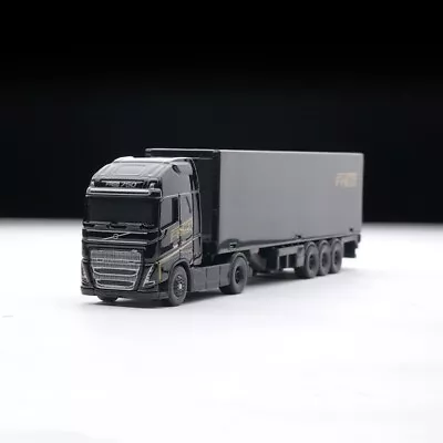 GB Maisto 1:64 Black Volvo FH16 Freight Haulers Truck Model Diecast Collect Car • $42.99