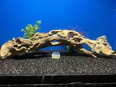 Real Aquarium Driftwood Fish Tank Wood Aquarium Terrarium Vivarium 34” LONG • $1