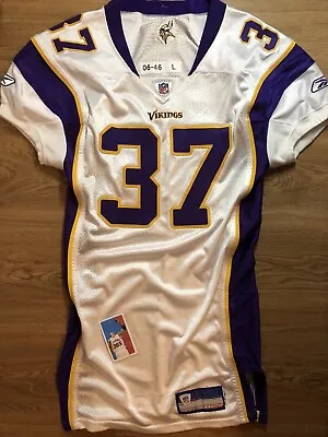 Minnesota Vikings #37 Team Game Issued Jersey Blank Name Reebok 2006 Size 46 NFL • $149.99