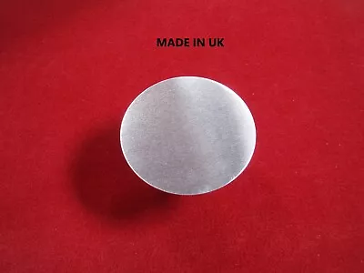 ALUMINIUM Blank Round Metal DISC 2mmThick Choose 10mm To 108mmØ Deburred UK MADE • £2.65