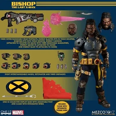 Mezco NEW * One:12 Bishop * X-Men Deluxe Action Figure • $74.95