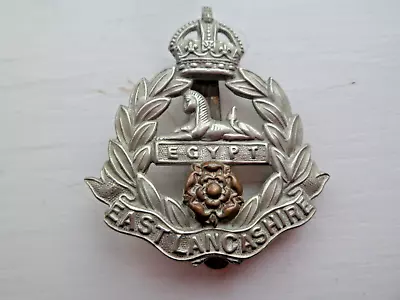 WW2 East Lancashire Regiment Cap Badge • £5