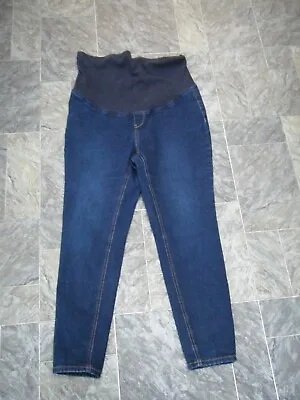 TU Maternity ~ Ladies Blue Maternity Skinny Jeggings ~ Size 18 • £9.99